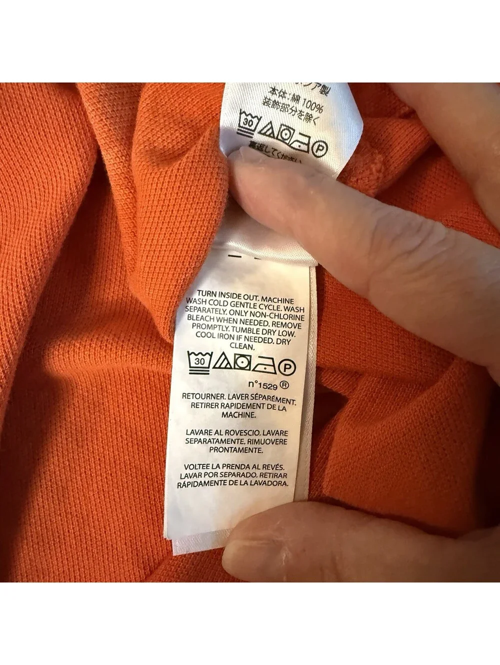 Polo Ralph Lauren Men’s 1XB Big Orange Mesh Polo Shirt Pony Logo Cotton